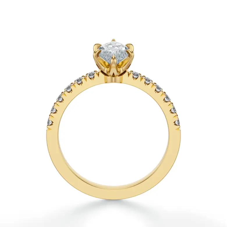 Pierścionek z diamentem markiza 0.70 ct SBPZ_093